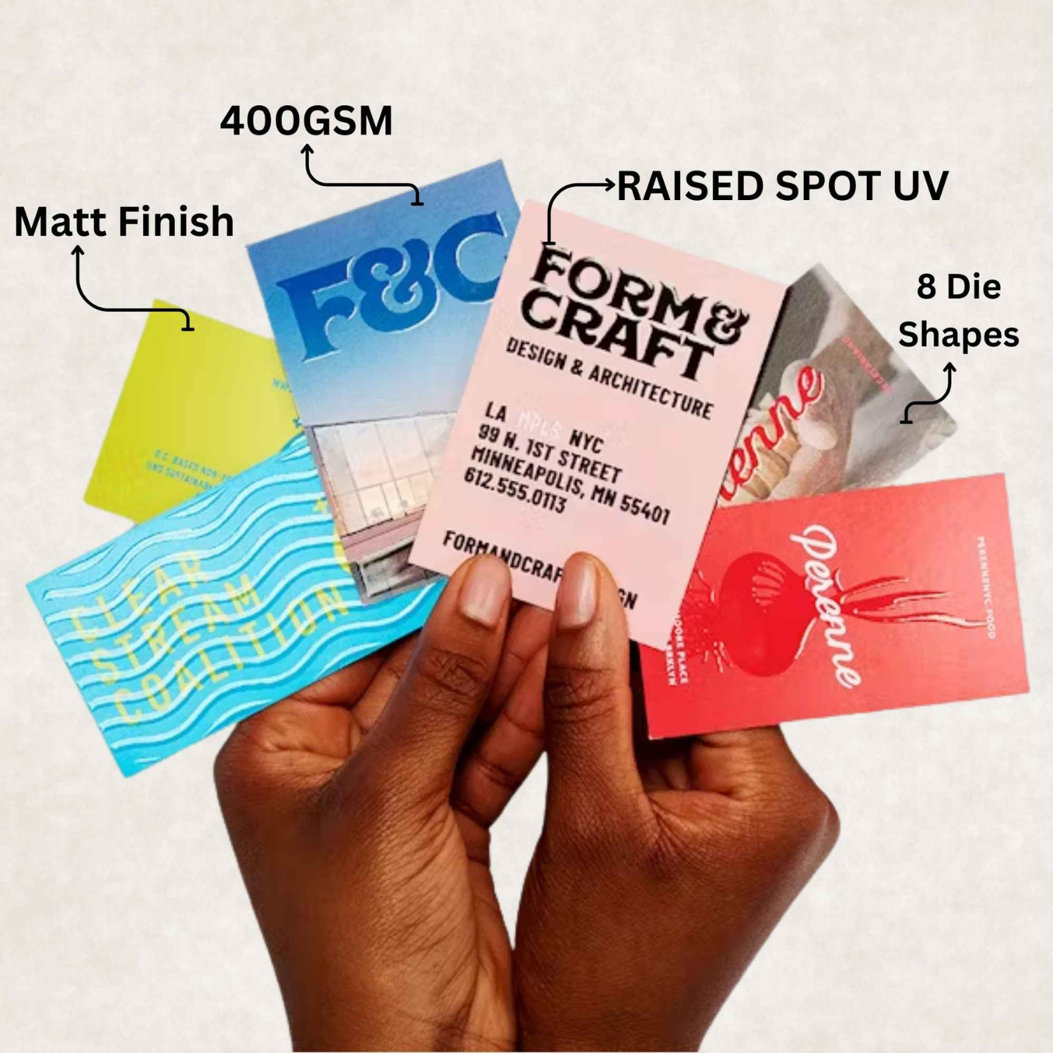 Embossed UV Card - Image 3